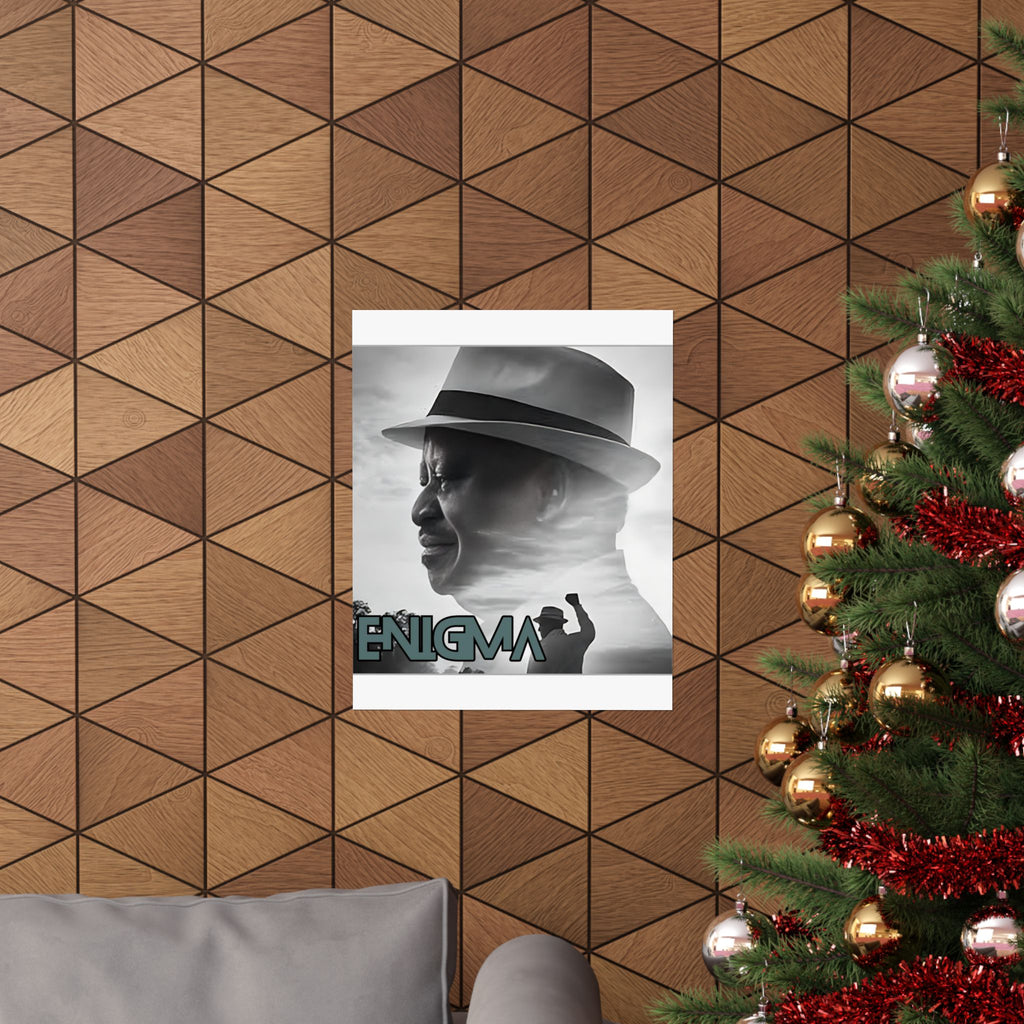 Raila Enigma 2 Vintage Portrait Poster