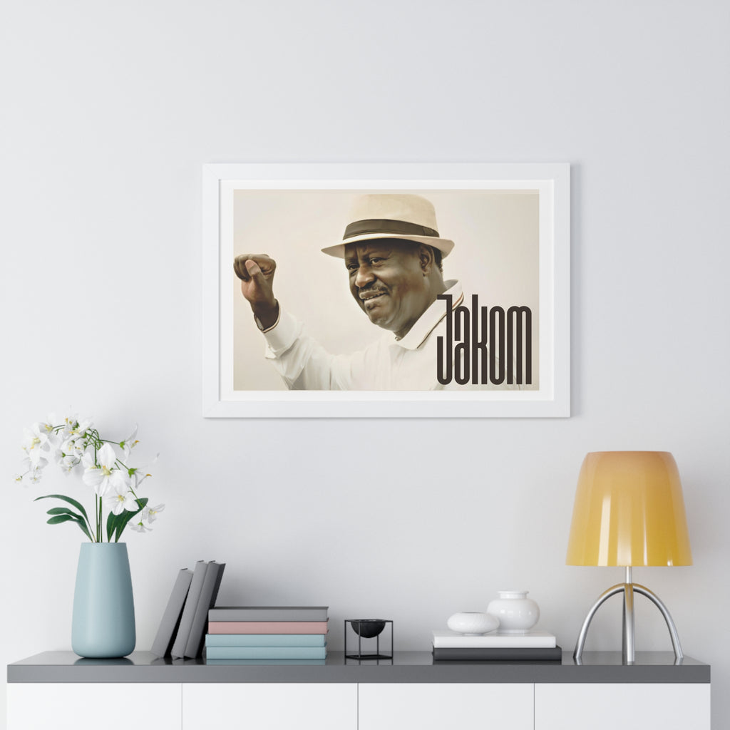 Raila Jakom 1 Framed Poster