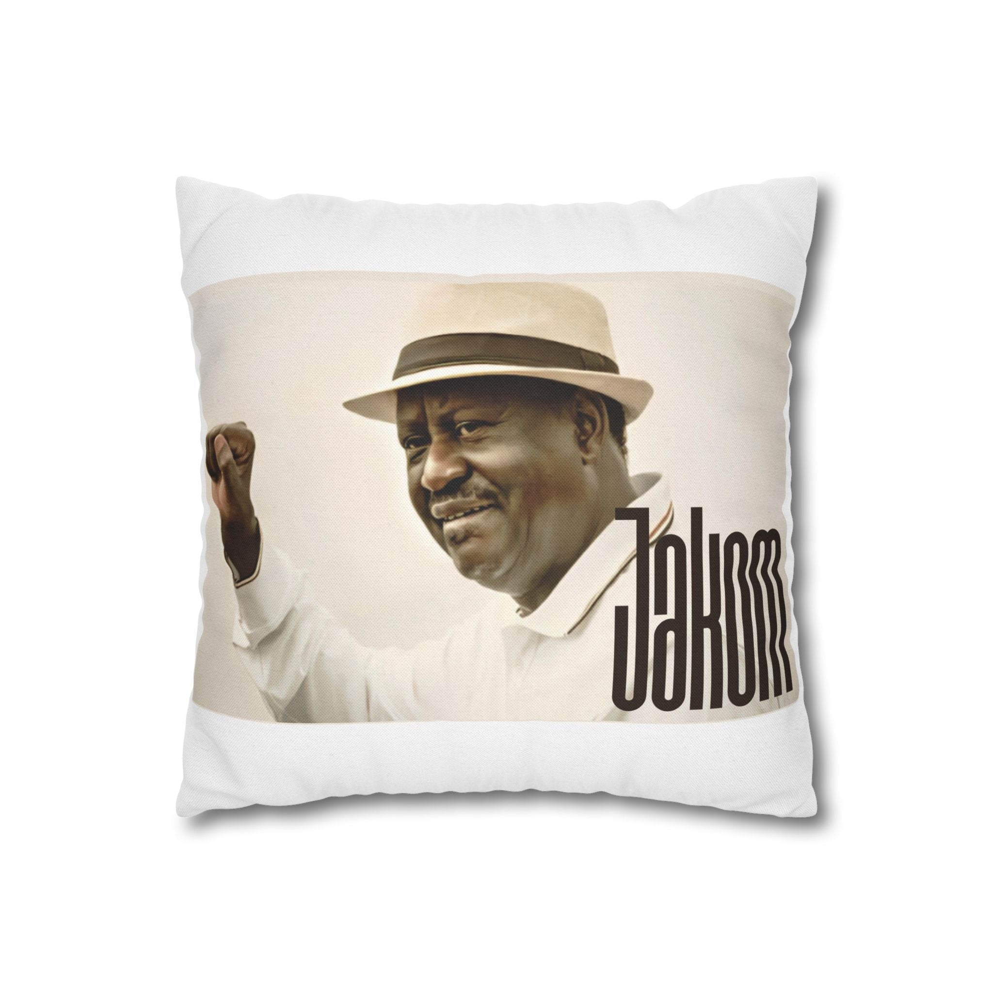 Raila Jakom 1  Spun Polyester Square Pillowcase