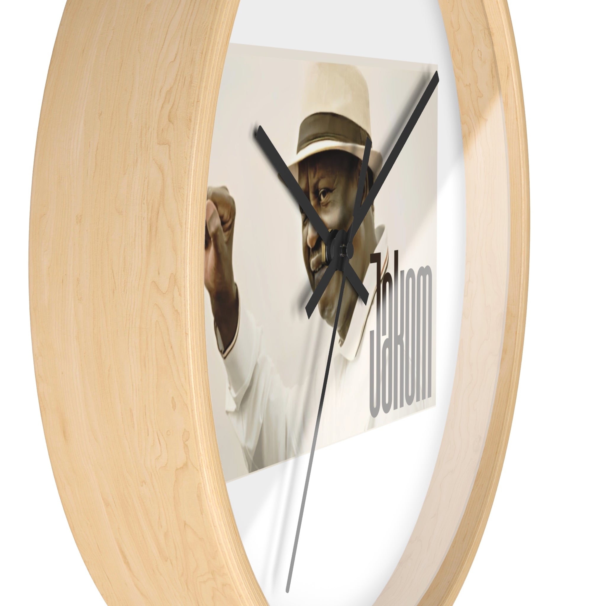 Raila Jakom 1 Wall Clock