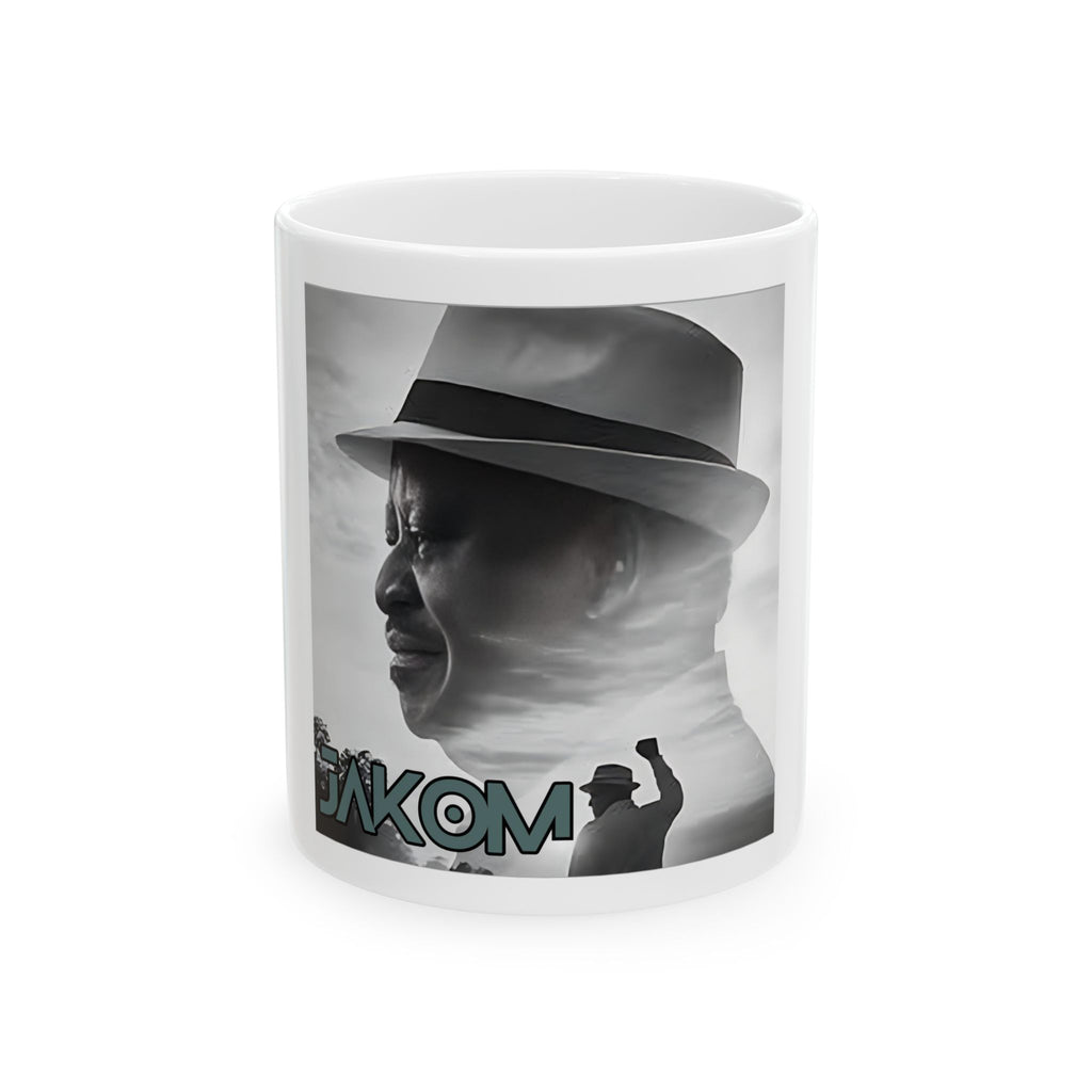 Raila Jakom 2 Ceramic Mug with Inspirational Design - 11oz & 15oz