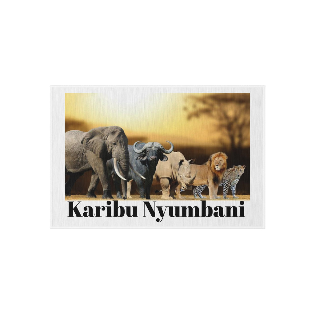 Karibu Nyumbani Outdoor Rug