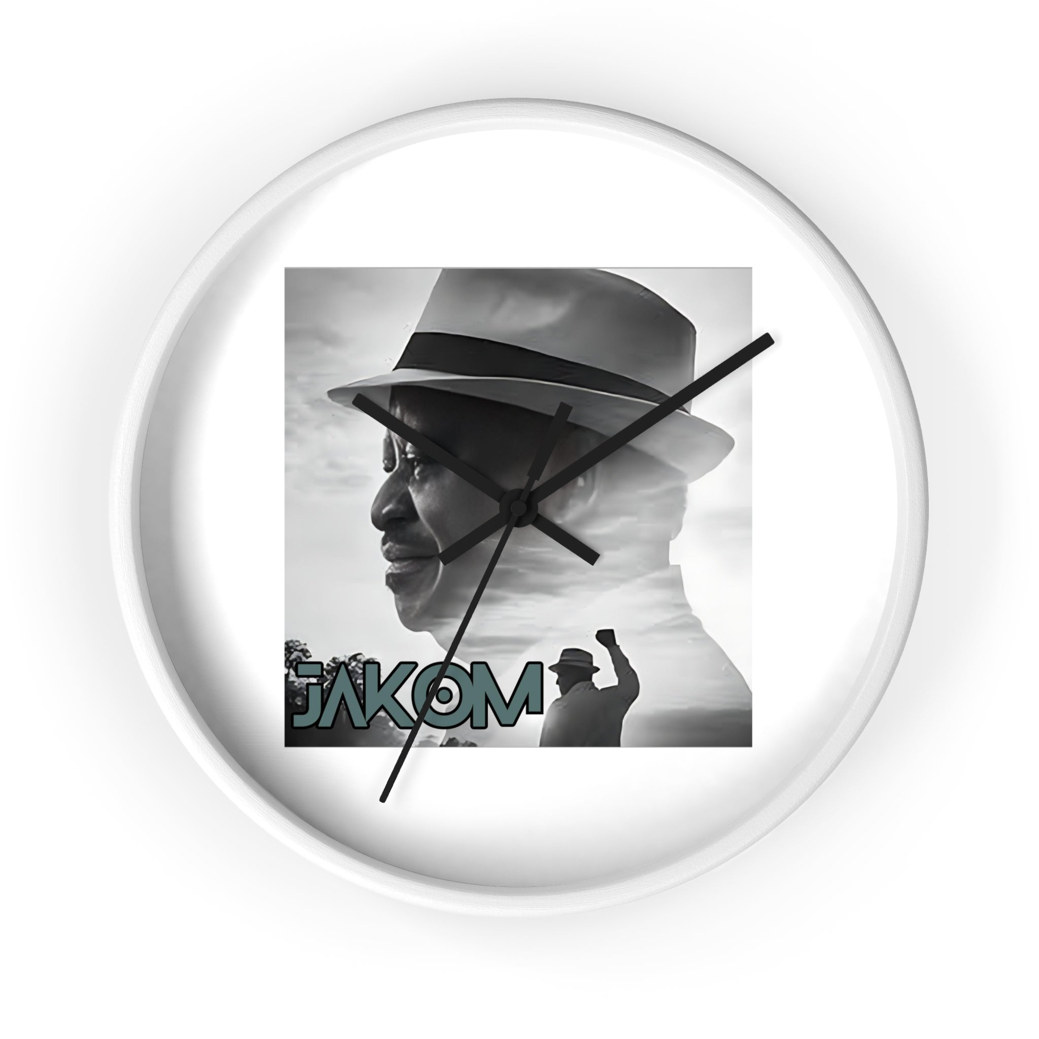 Raila Jakom 2 Wall Clock