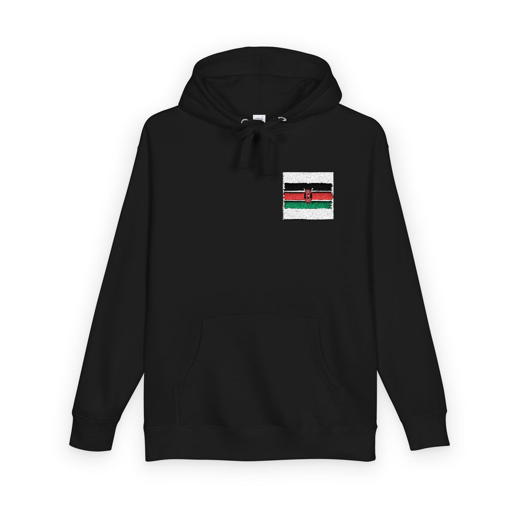 Kenya Flag Unisex Fleece Hoodie