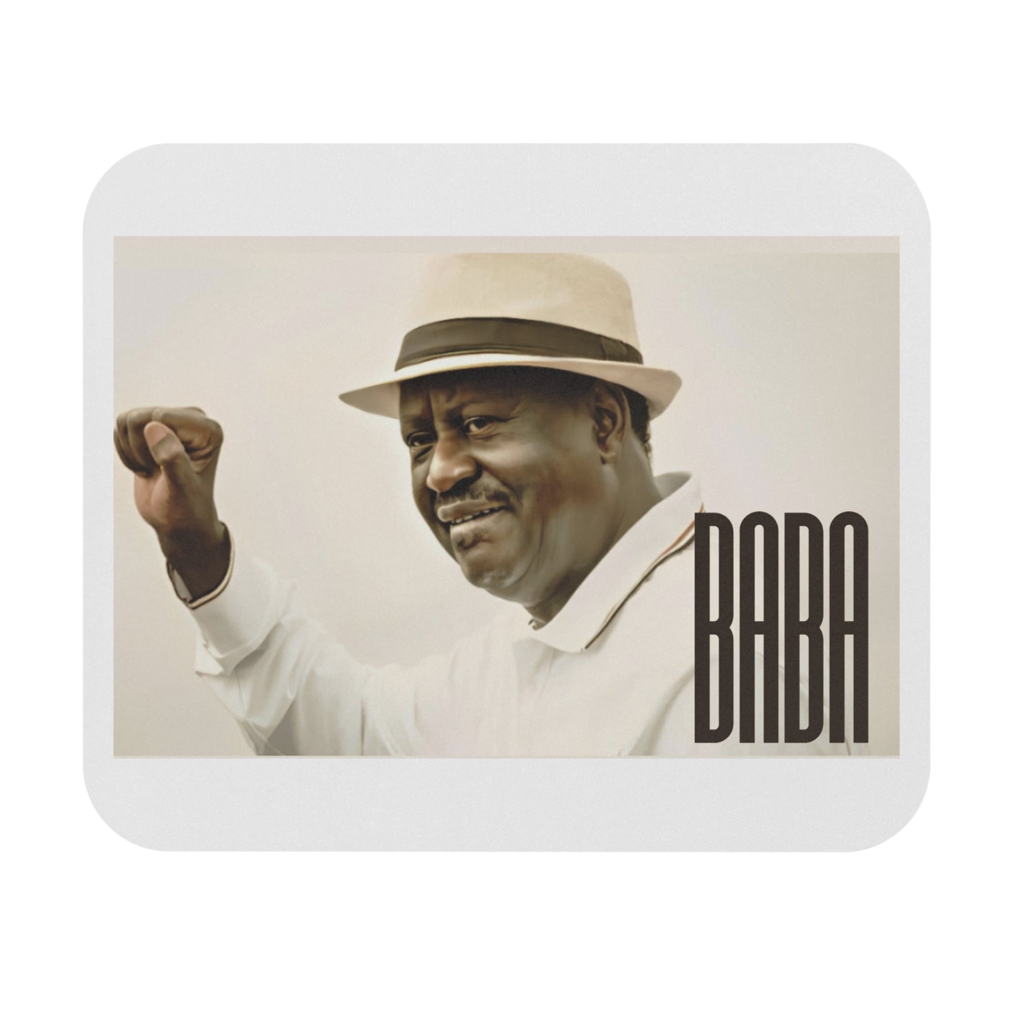 Raila Baba 1 Inspirational Mouse Pad