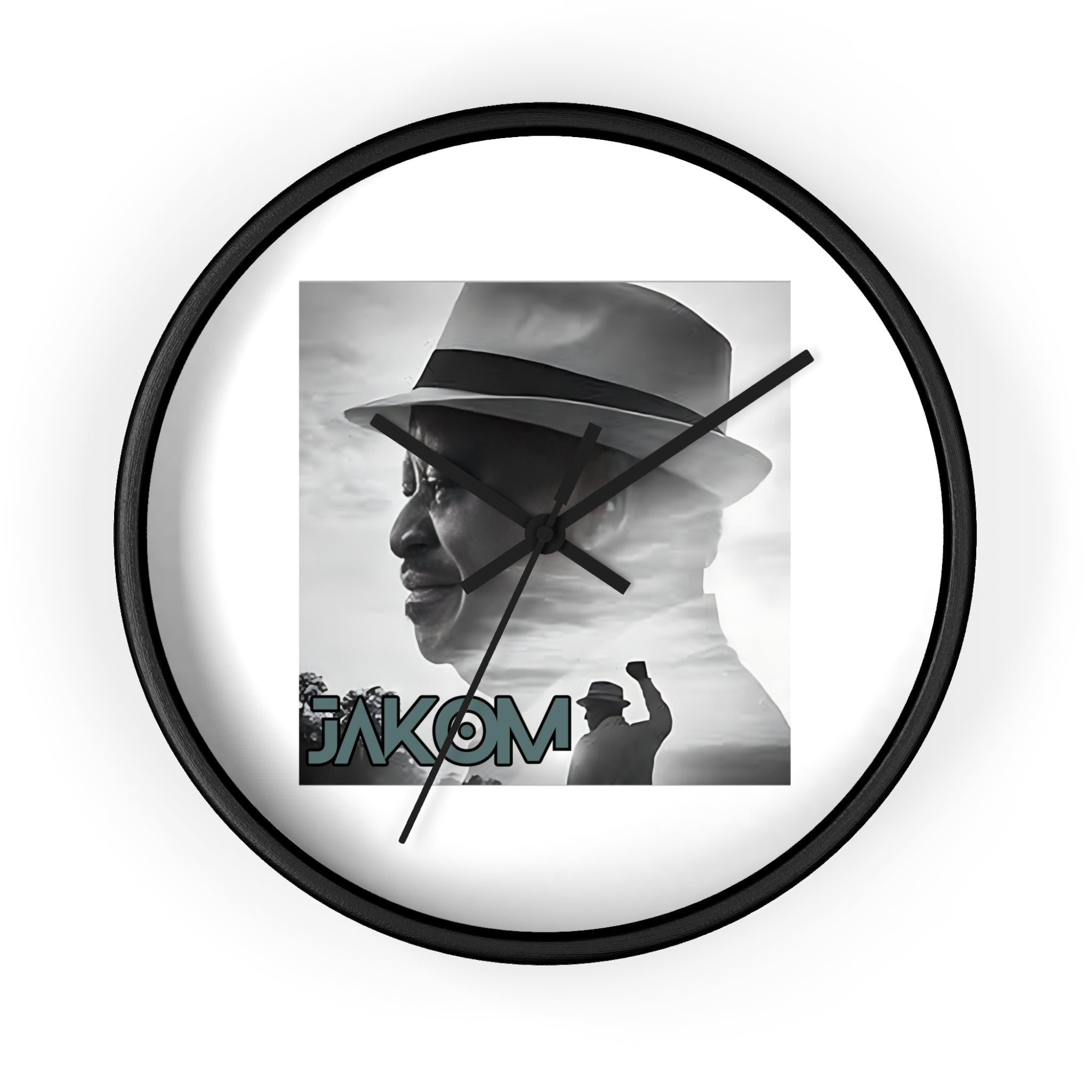 Raila Jakom 2 Wall Clock