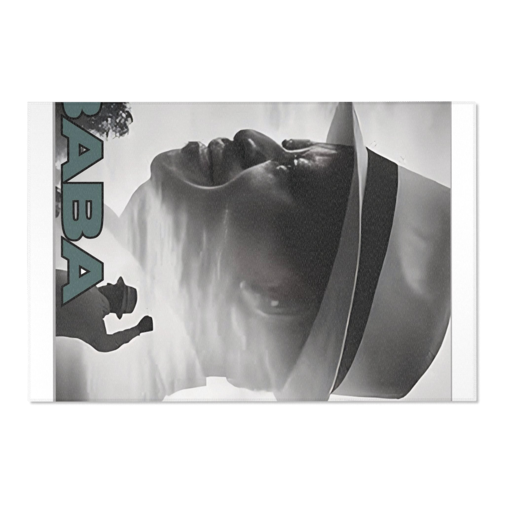 Raila Baba 3 Stylish Area Rug with Motivational Design - Perfect for Home Decor