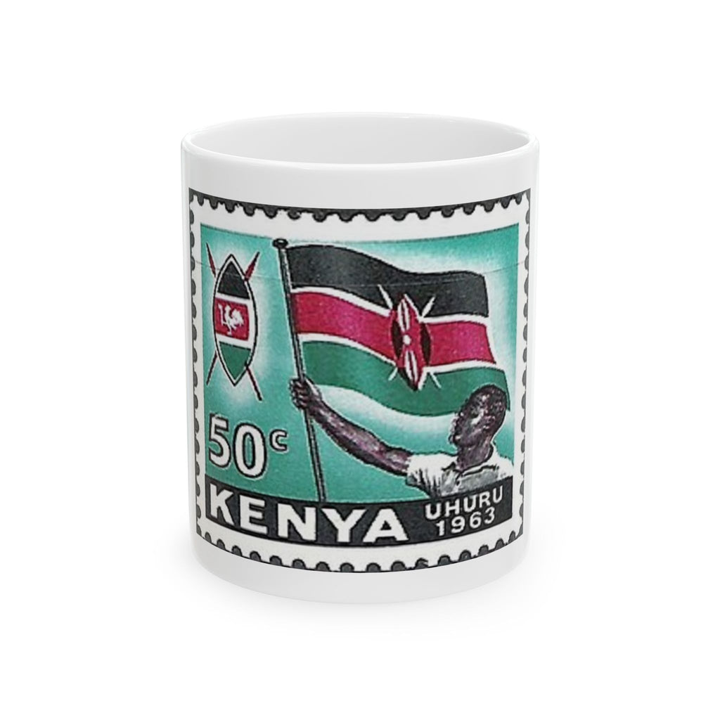 Stamp Collection Ceramic Mug, (11oz, 15oz)