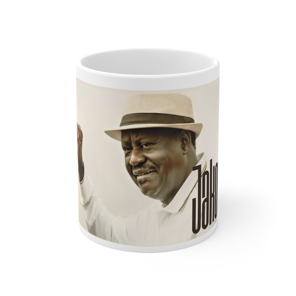 Raila Jakom 1 Inspirational White Ceramic Mug