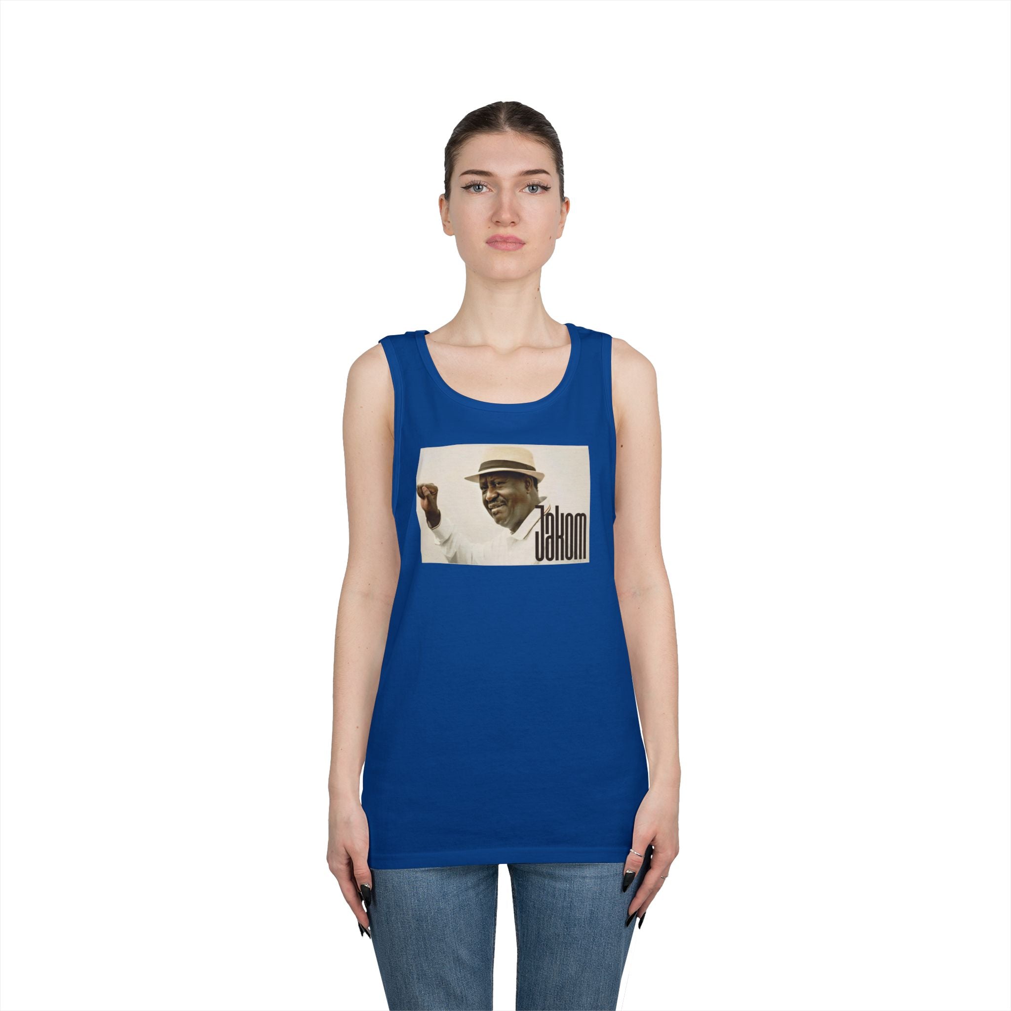 Raila Jakom 1  Unisex Heavy Cotton Tank Top