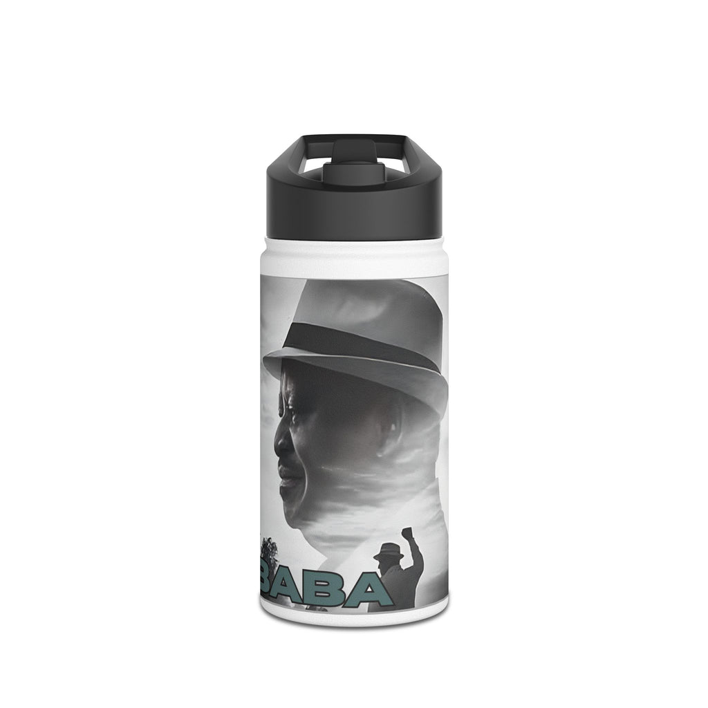 Raila Baba 3  Stainless Steel Water Bottle with Inspirational Design