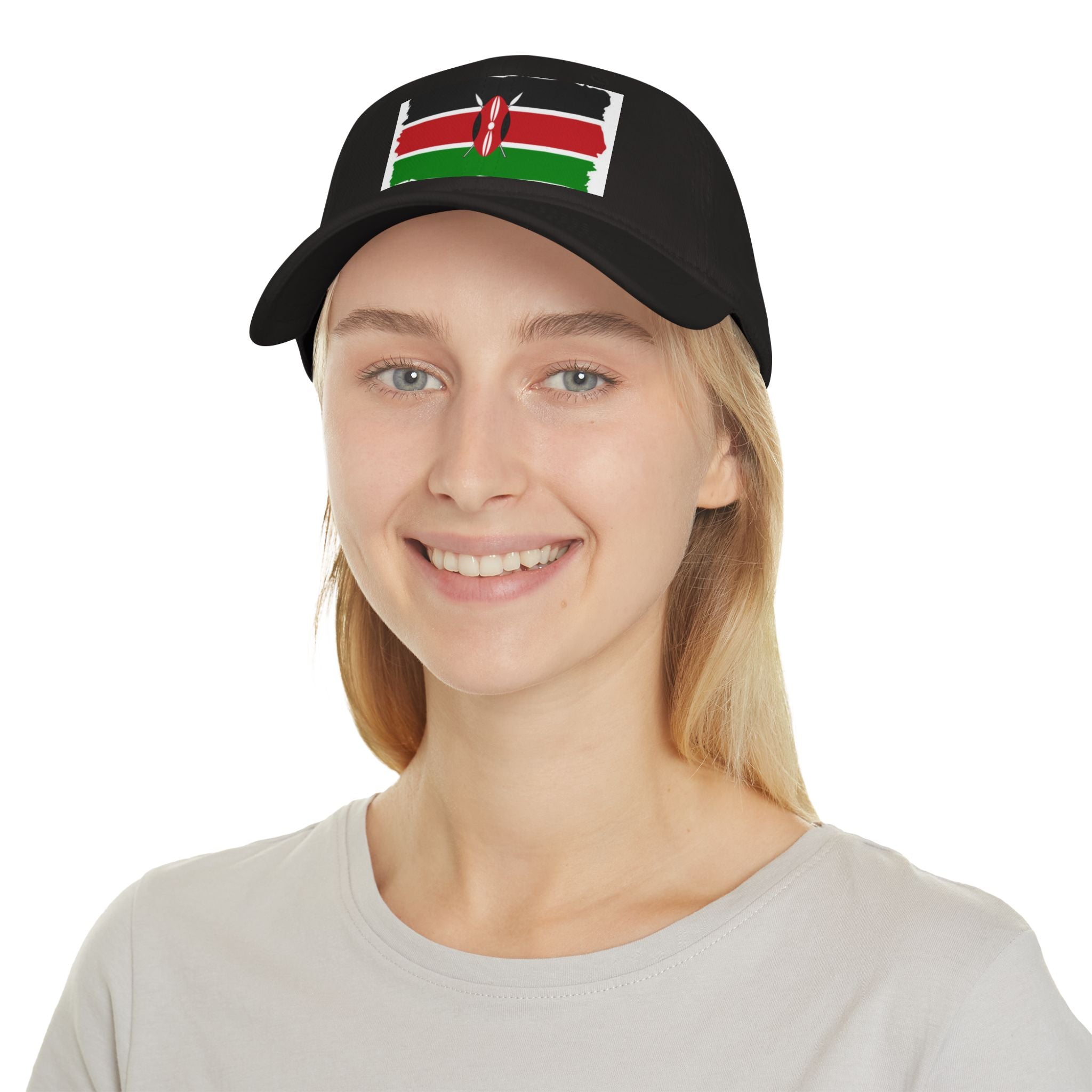 Kenya Flag Low Profile Baseball Cap
