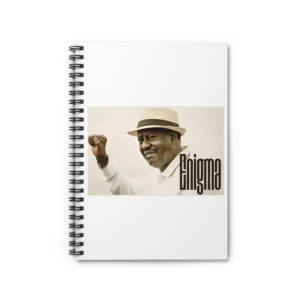 Raila Enigma 1 Ruled Spiral Notebook