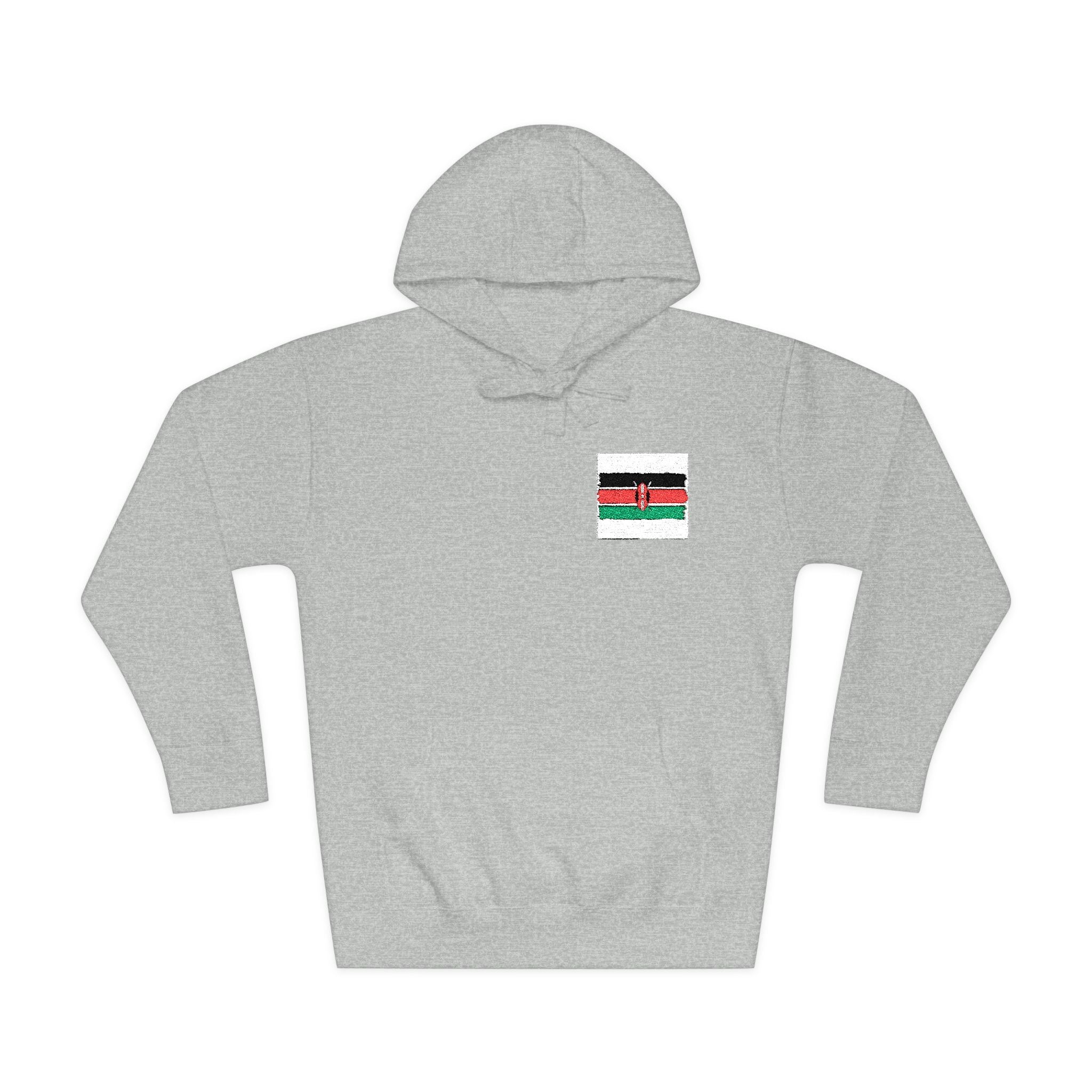 Kenya Flag Unisex Fleece Hoodie