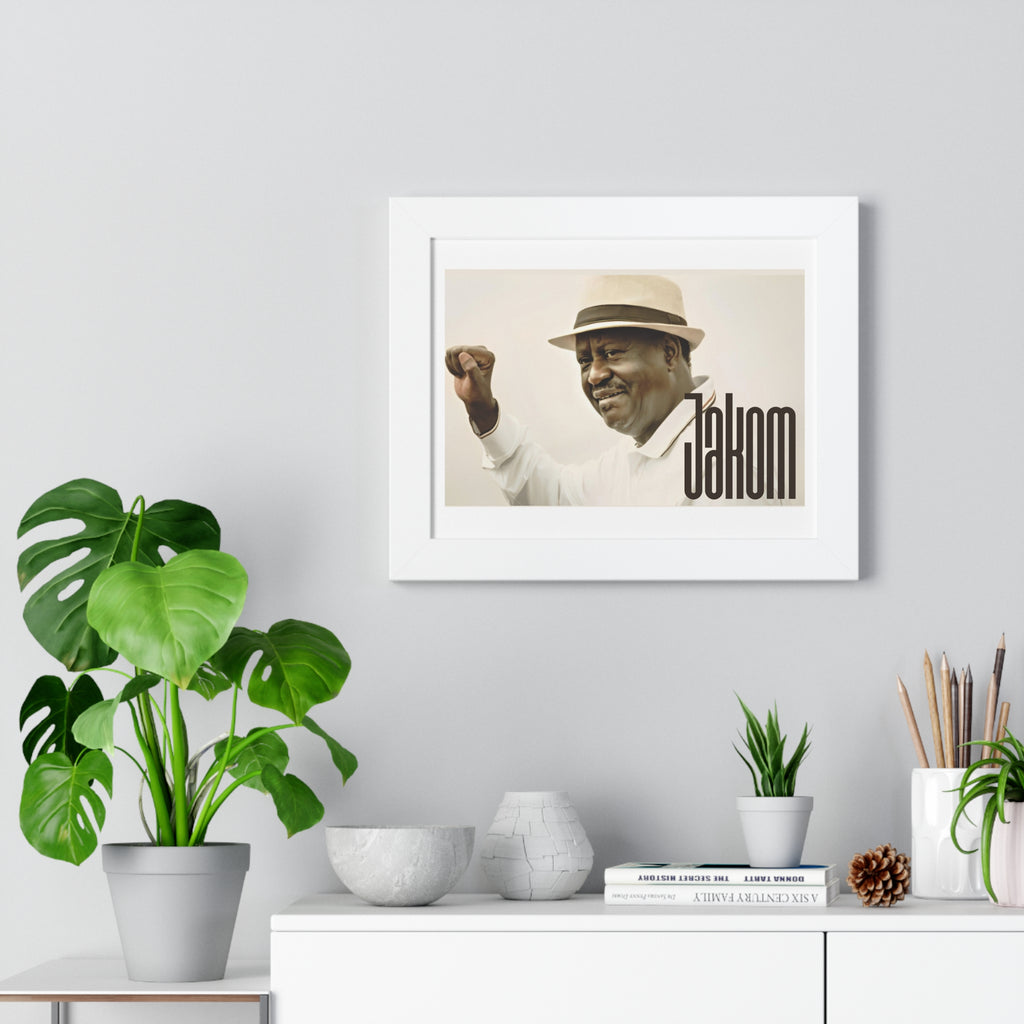Raila Jakom 1 Framed Poster