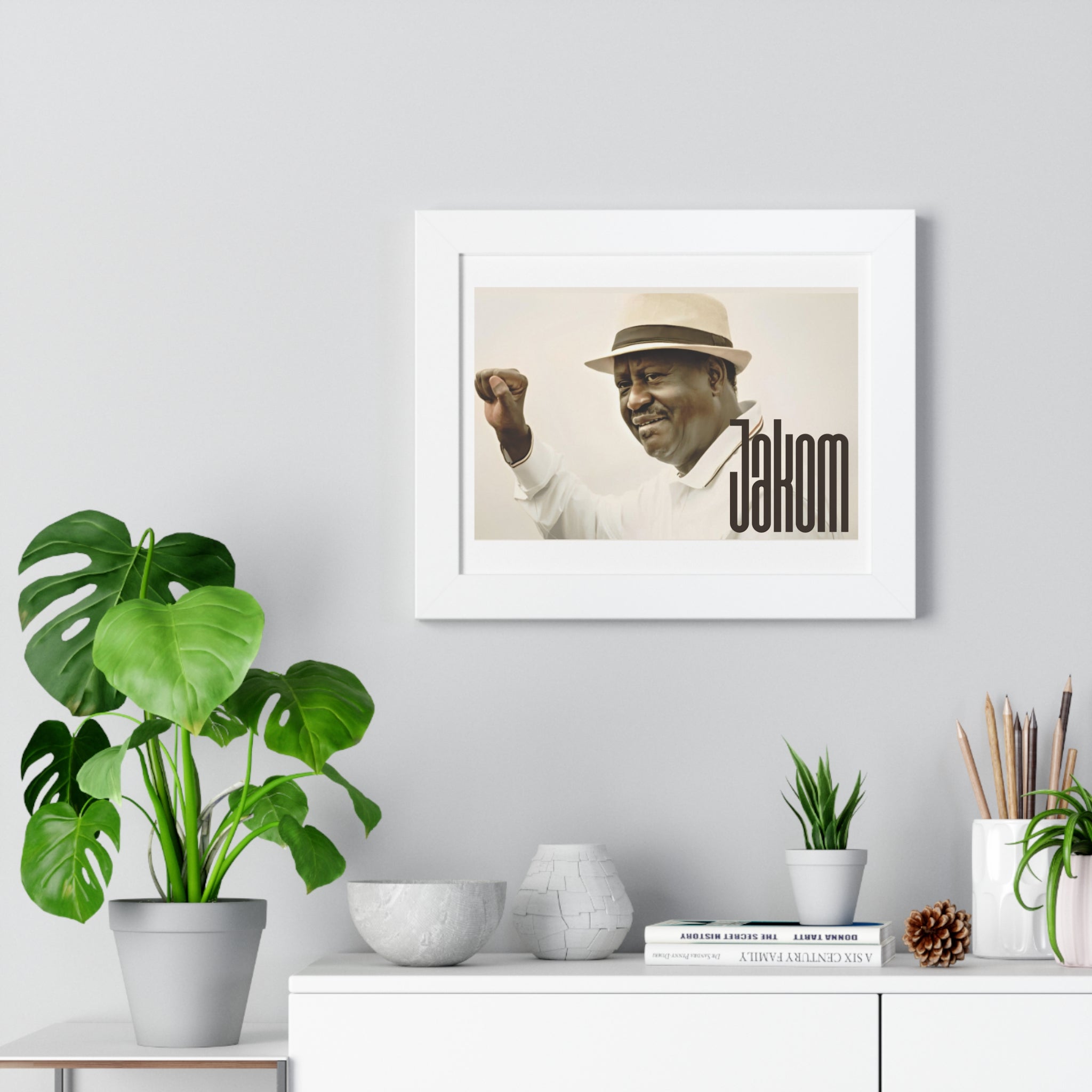 Raila Jakom 1 Framed Poster