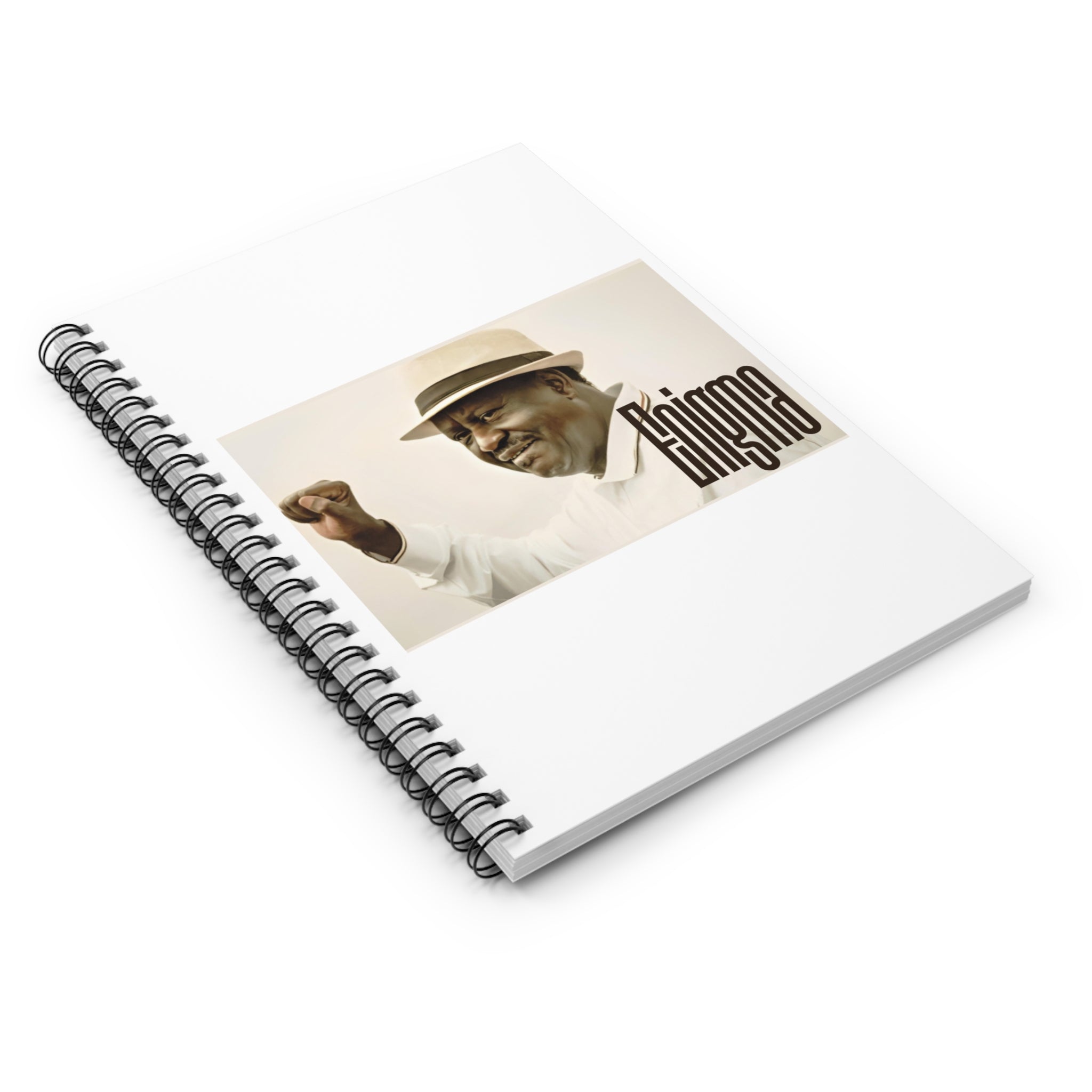 Raila Enigma 1 Ruled Spiral Notebook