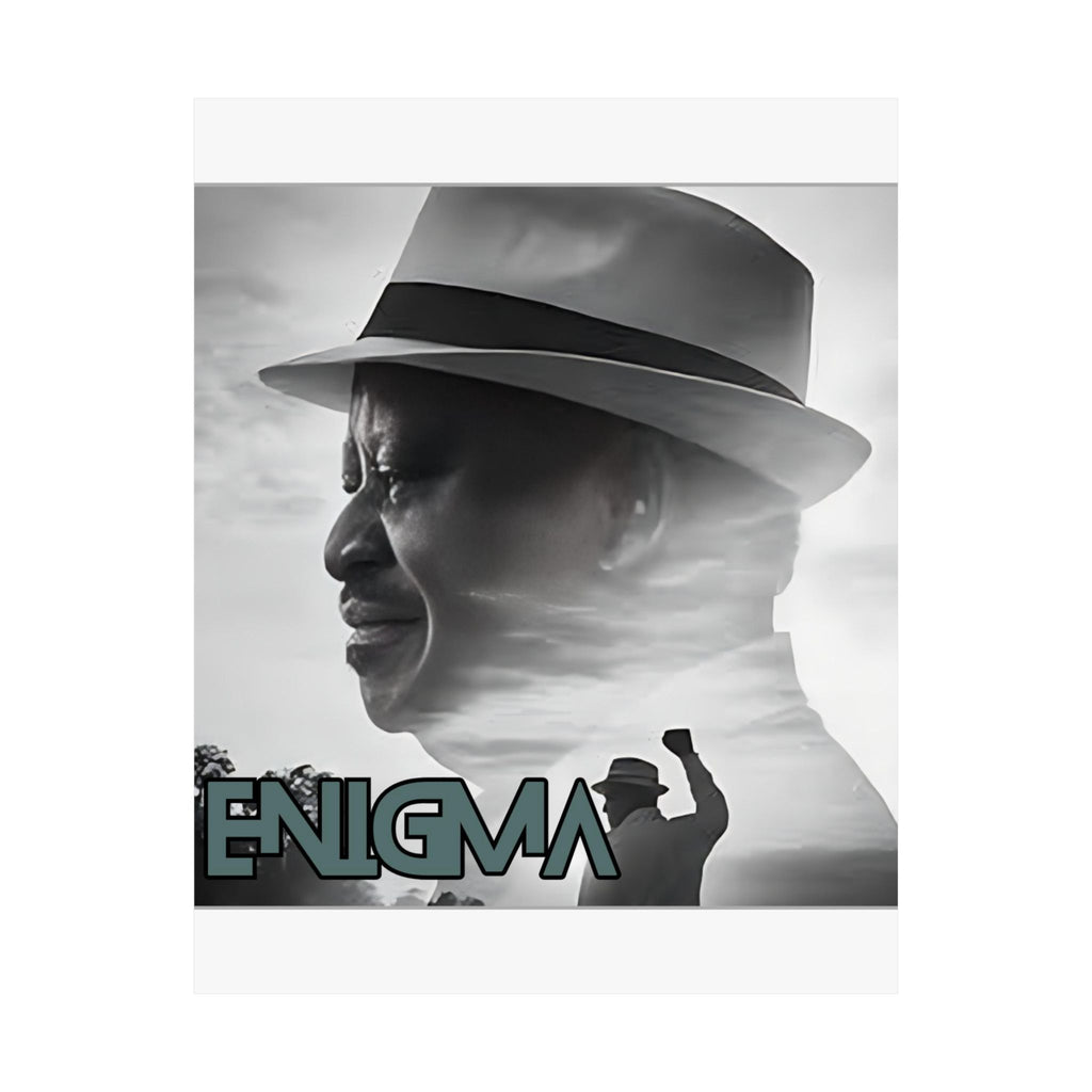 Raila Enigma 2 Vintage Portrait Poster