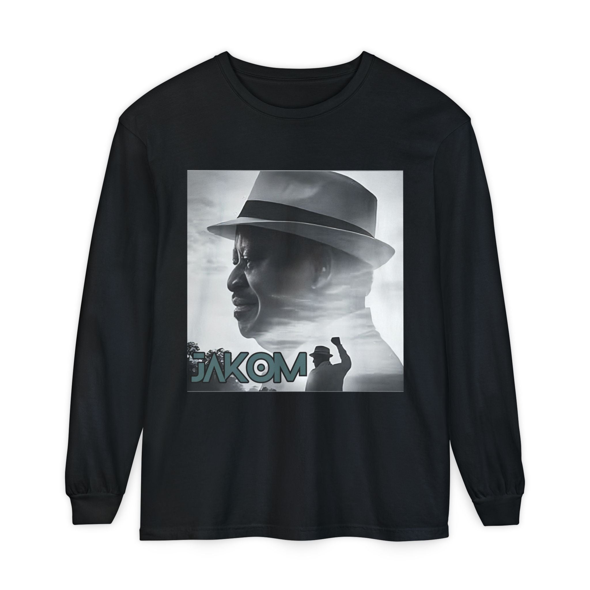 Raila Jakom 2 Unisex Garment-dyed Long Sleeve T-Shirt