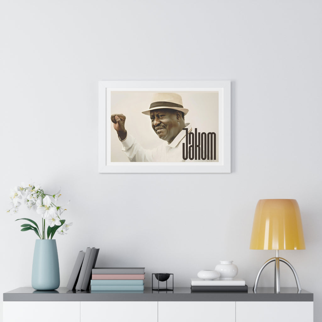 Raila Jakom 1 Framed Poster