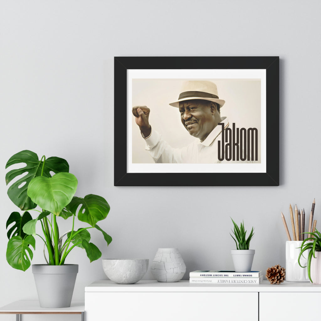 Raila Jakom 1 Framed Poster