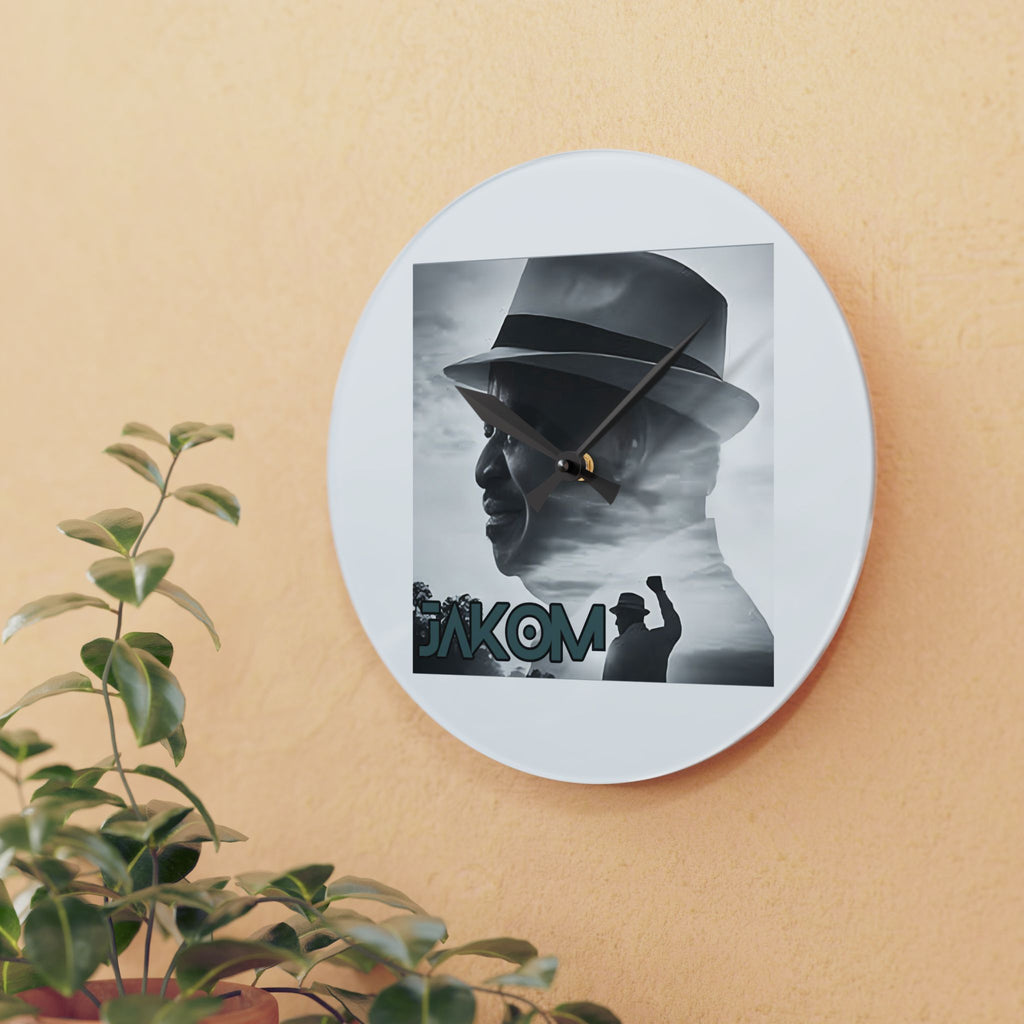 Raila Jakom 2 Acrylic Wall Clock
