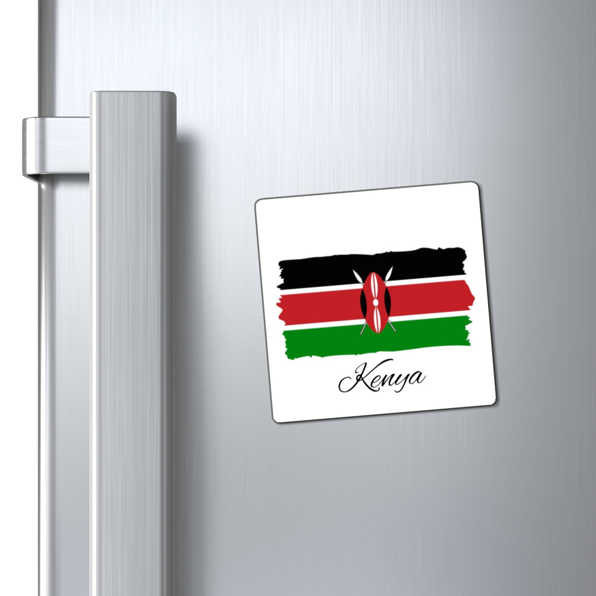 Kenya Flag Fridge Magnets