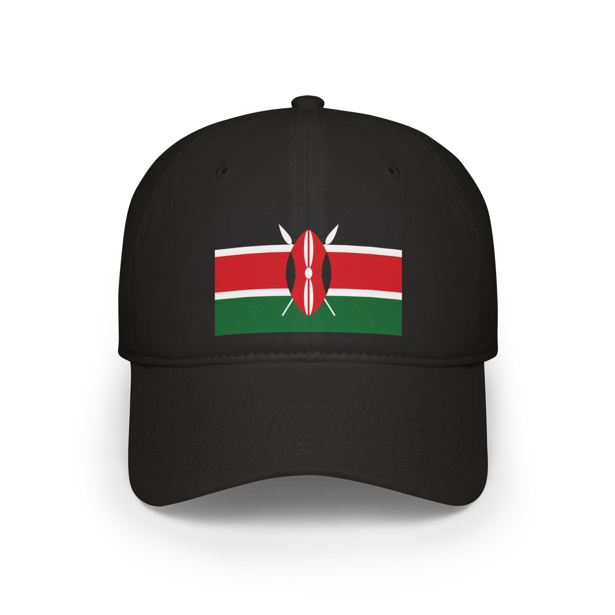 Kenya Flag Low Profile Baseball Cap
