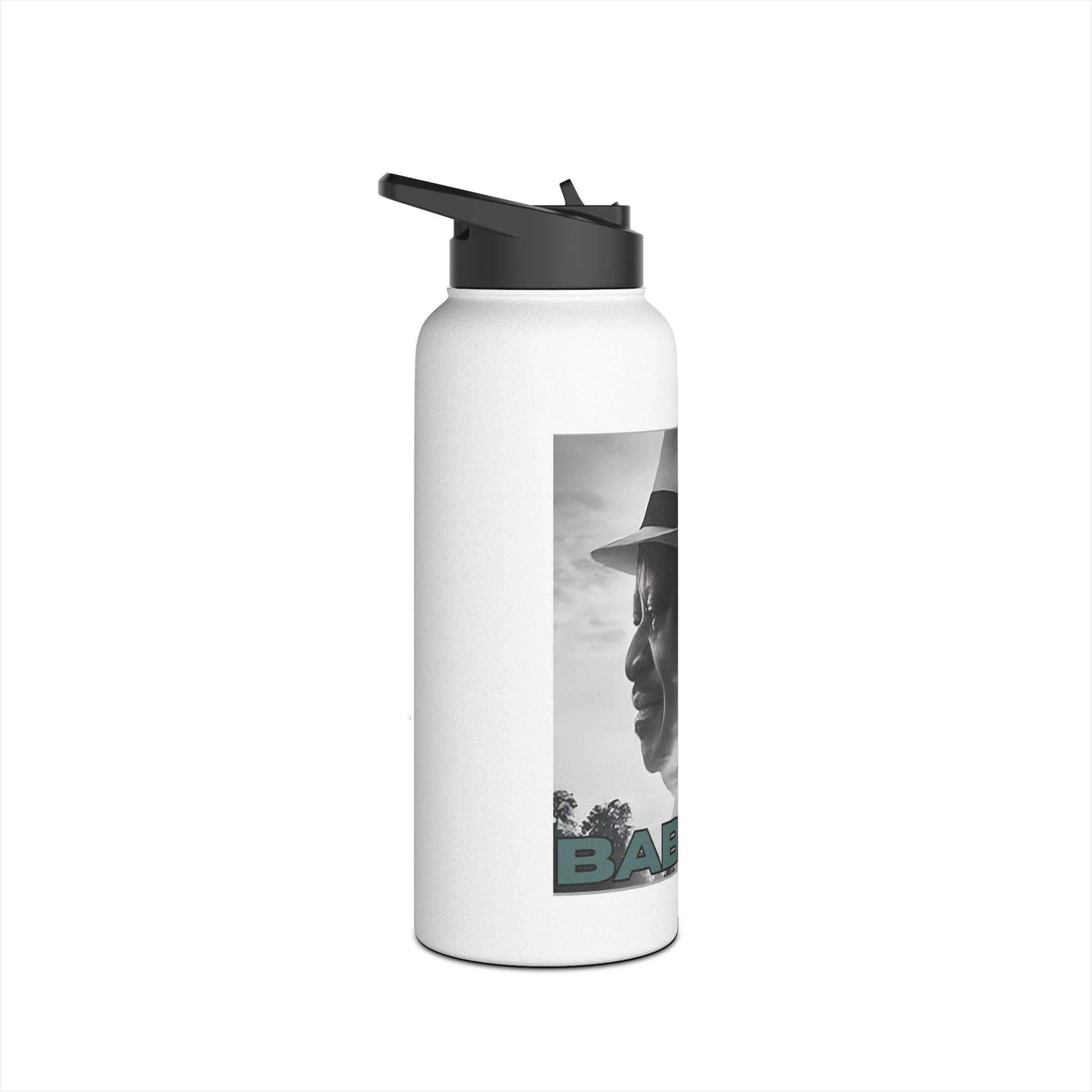 Raila Baba 3  Stainless Steel Water Bottle with Inspirational Design
