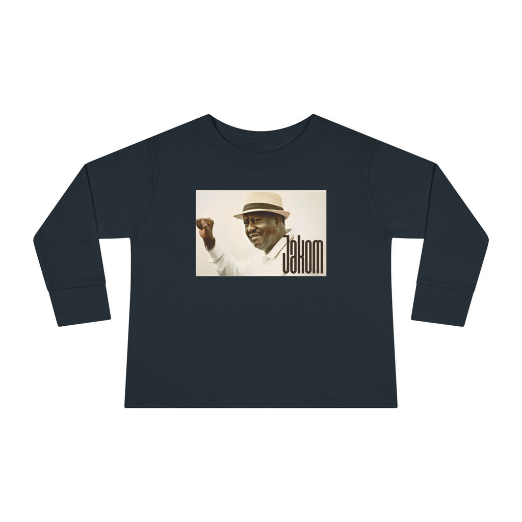 Raila Jakom 1 Toddler Long Sleeve Tee - 'Cahnom' Design