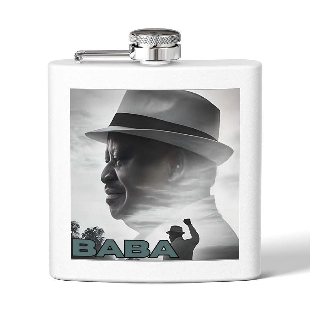 Raila Baba 3 Stainless Stl Flask, 6oz