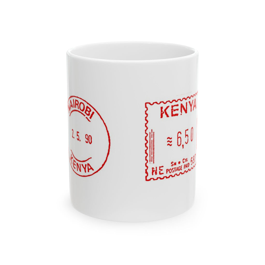 Stamp Collection Ceramic Mug, (11oz, 15oz)