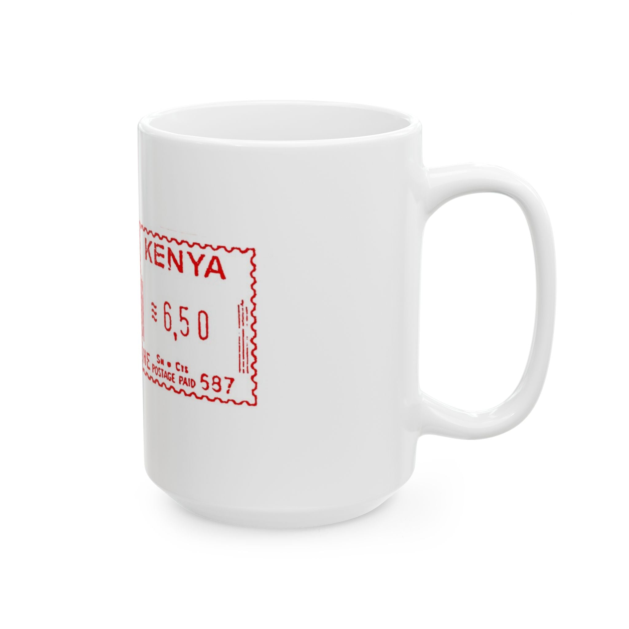 Stamp Collection Ceramic Mug, (11oz, 15oz)