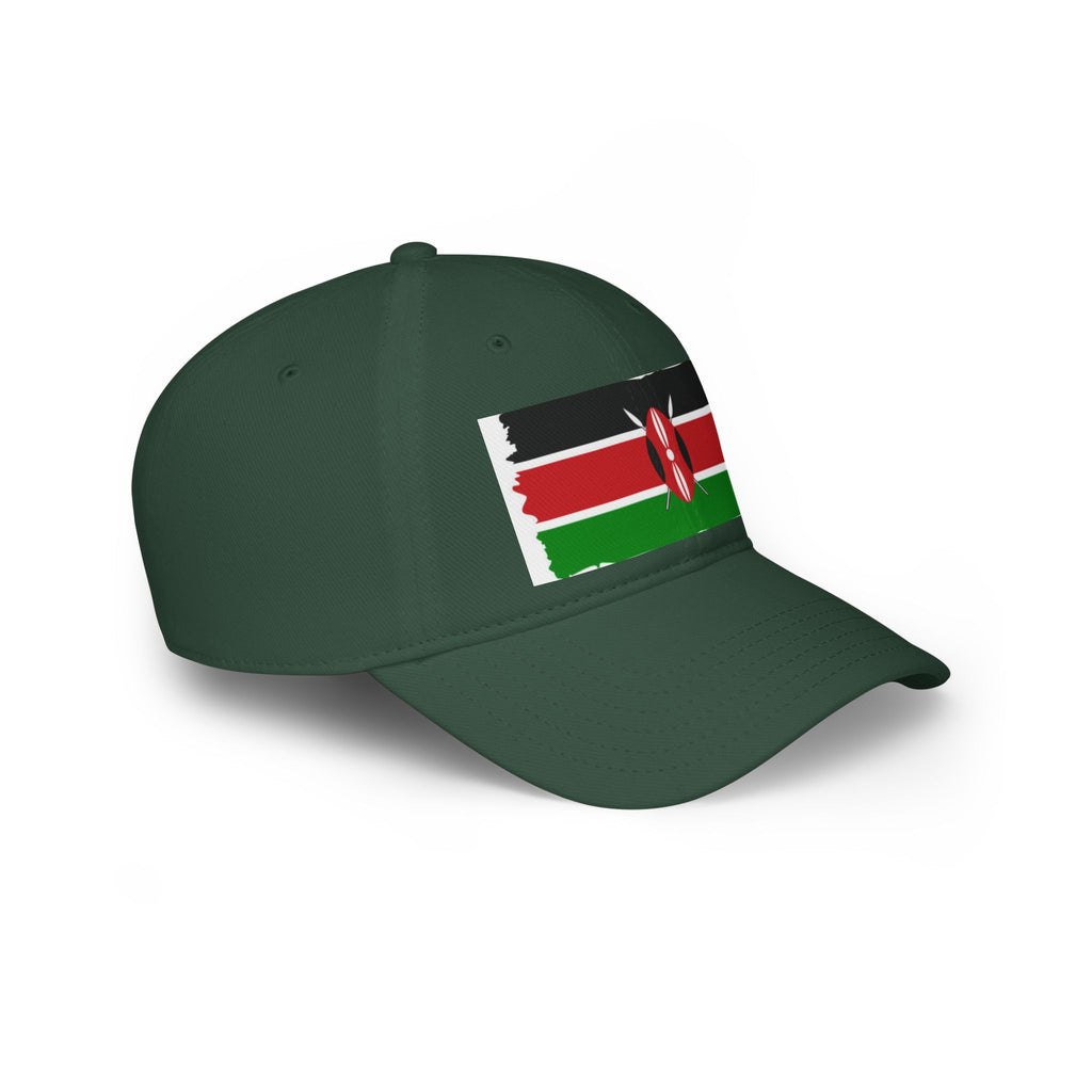 Kenya Flag Low Profile Baseball Cap