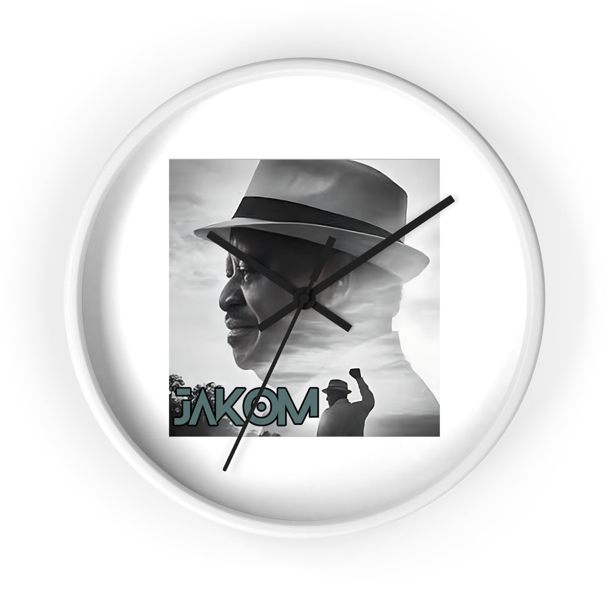 Raila Jakom 2 Round Wall Clock