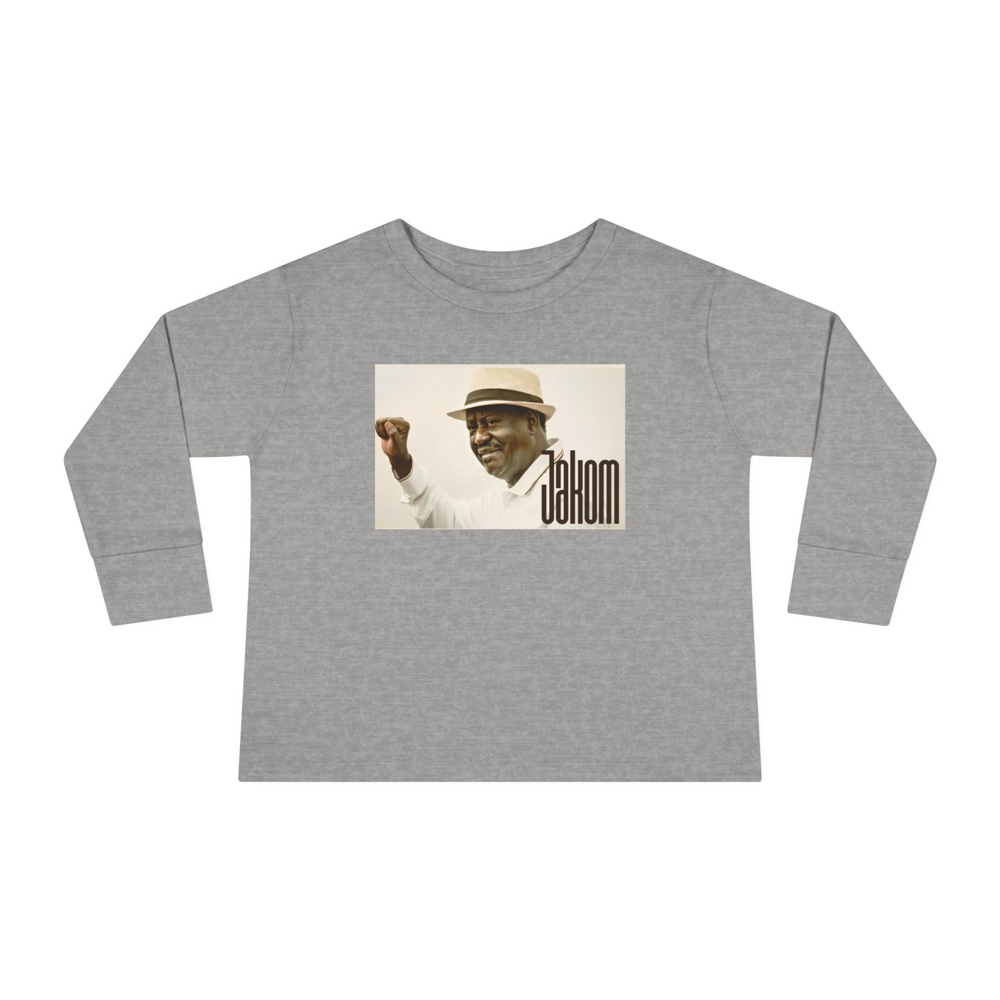 Raila Jakom 1 Toddler Long Sleeve Tee - 'Cahnom' Design