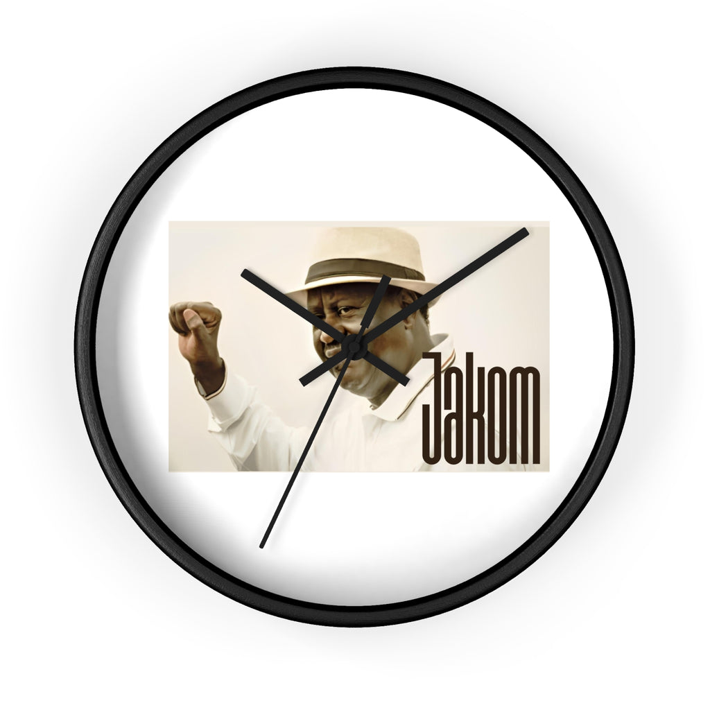 Raila Jakom 1 Wall Clock