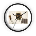 Raila Jakom 1 Wall Clock
