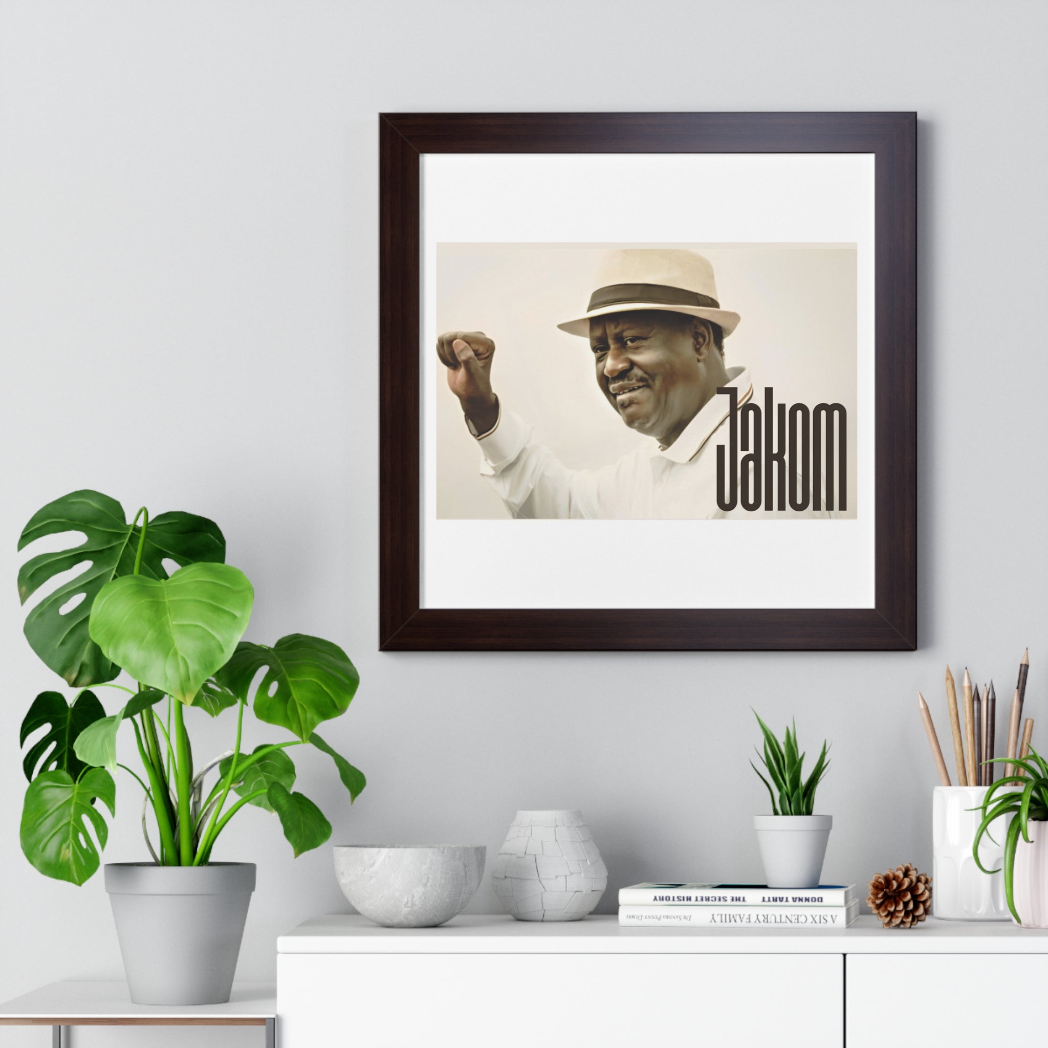 Raila Jakom 1 Framed Poster