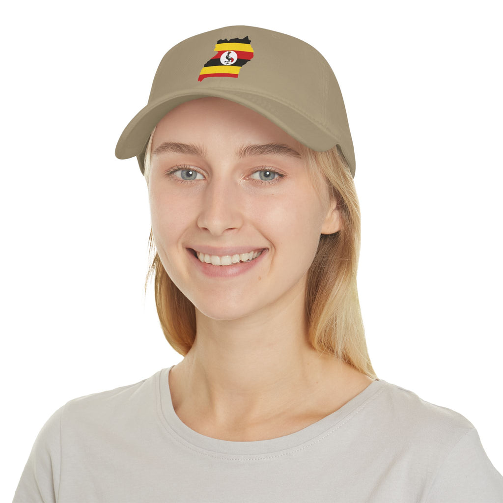 Uganda Flag Low Profile Baseball Cap