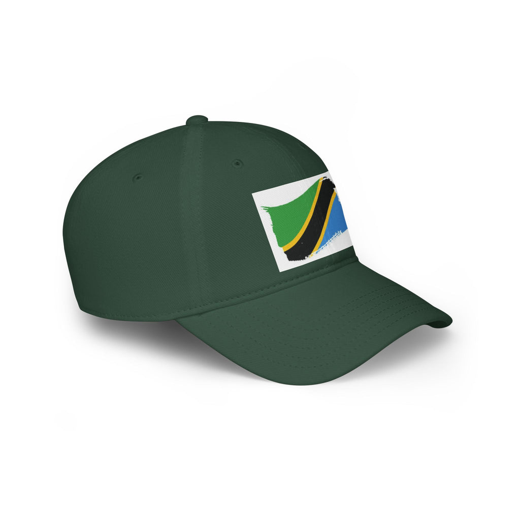Tanzania Flag Low Profile Baseball Cap