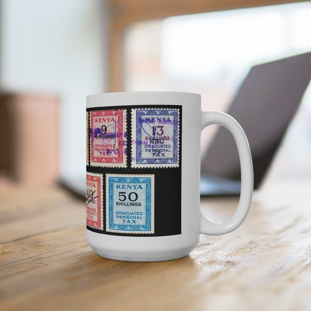 Stamp Collection Mug 15oz
