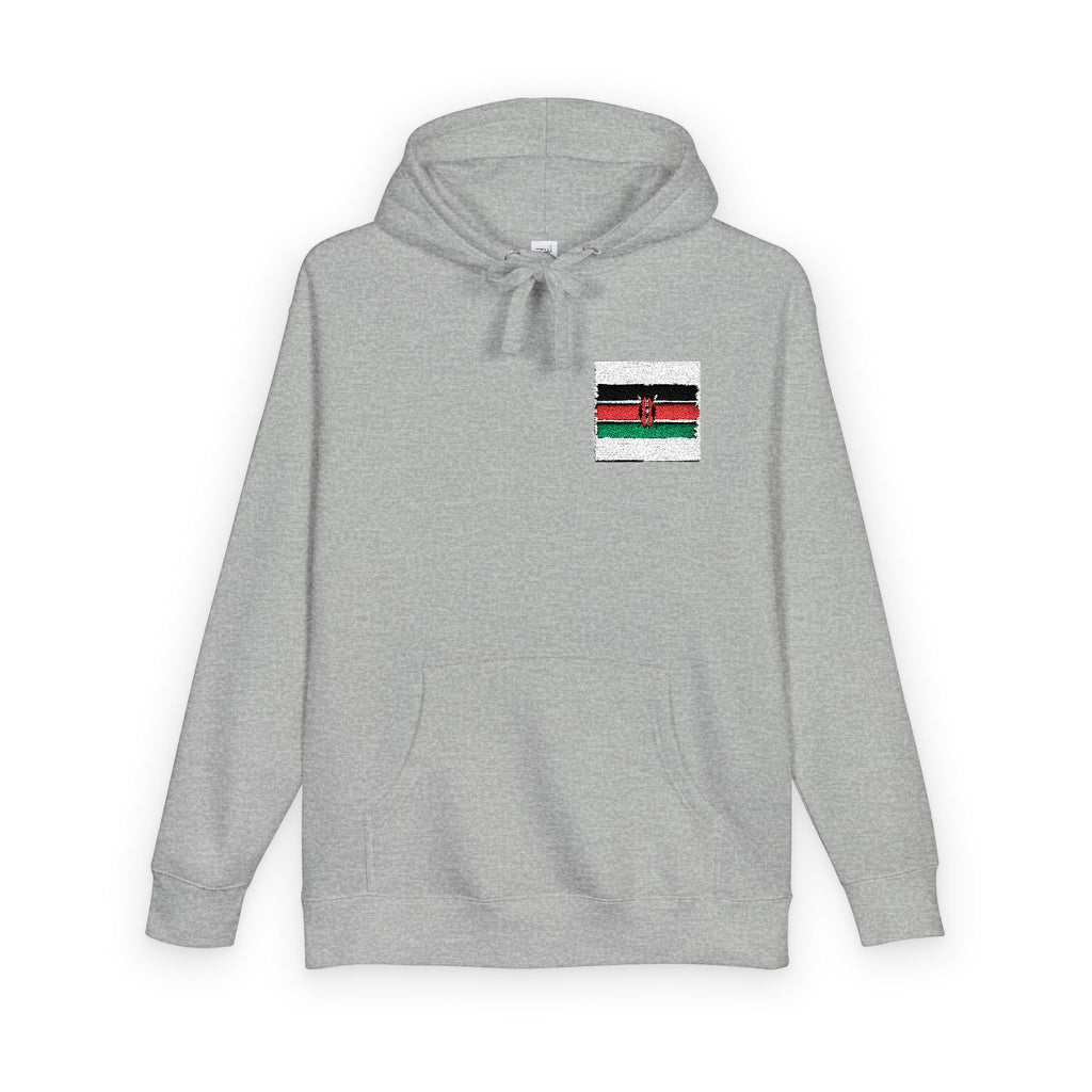 Kenya Flag Unisex Fleece Hoodie