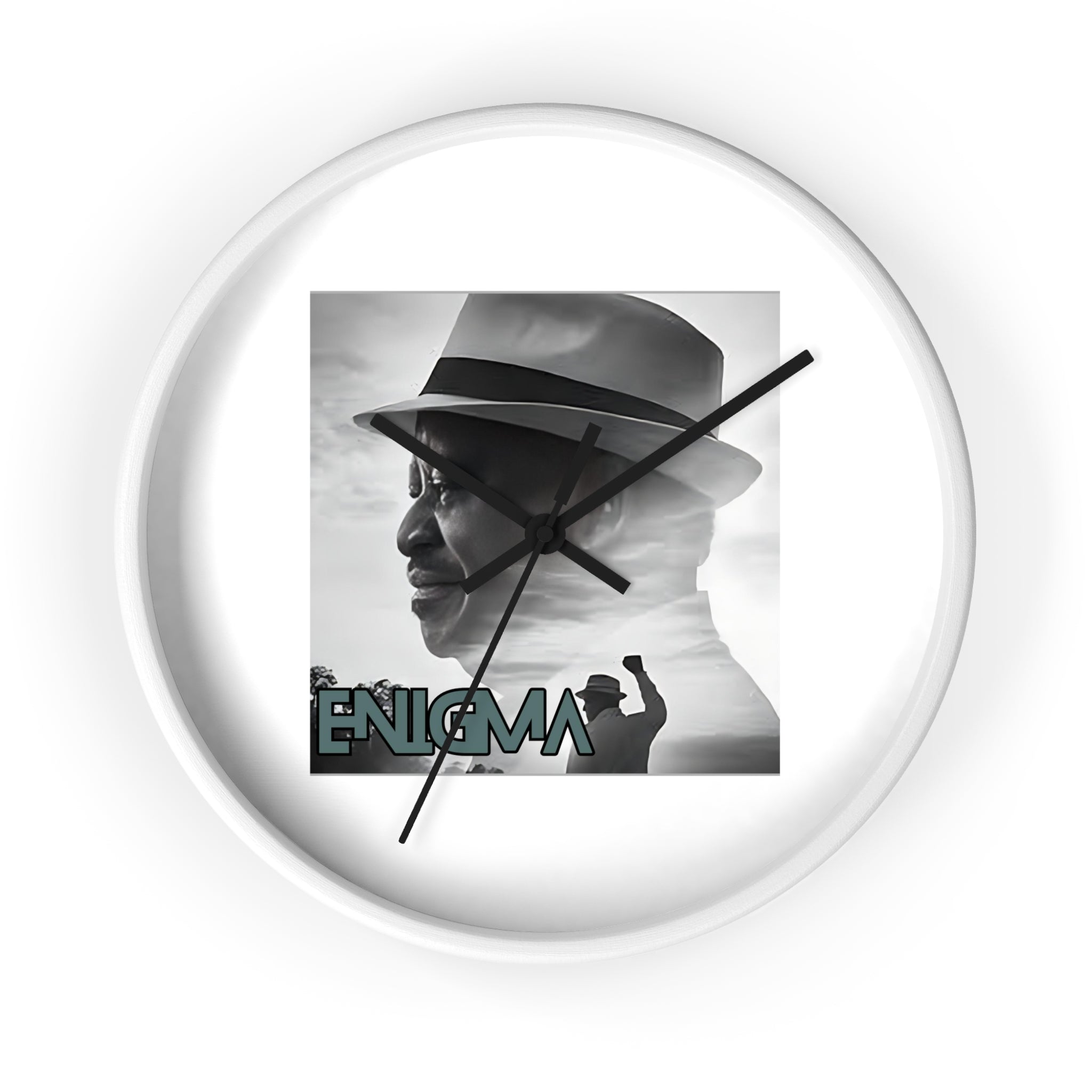 Raila Enigma 2 Round Wall Clock