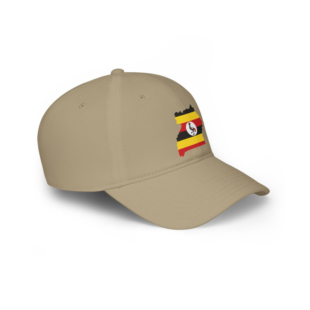 Uganda Flag Low Profile Baseball Cap