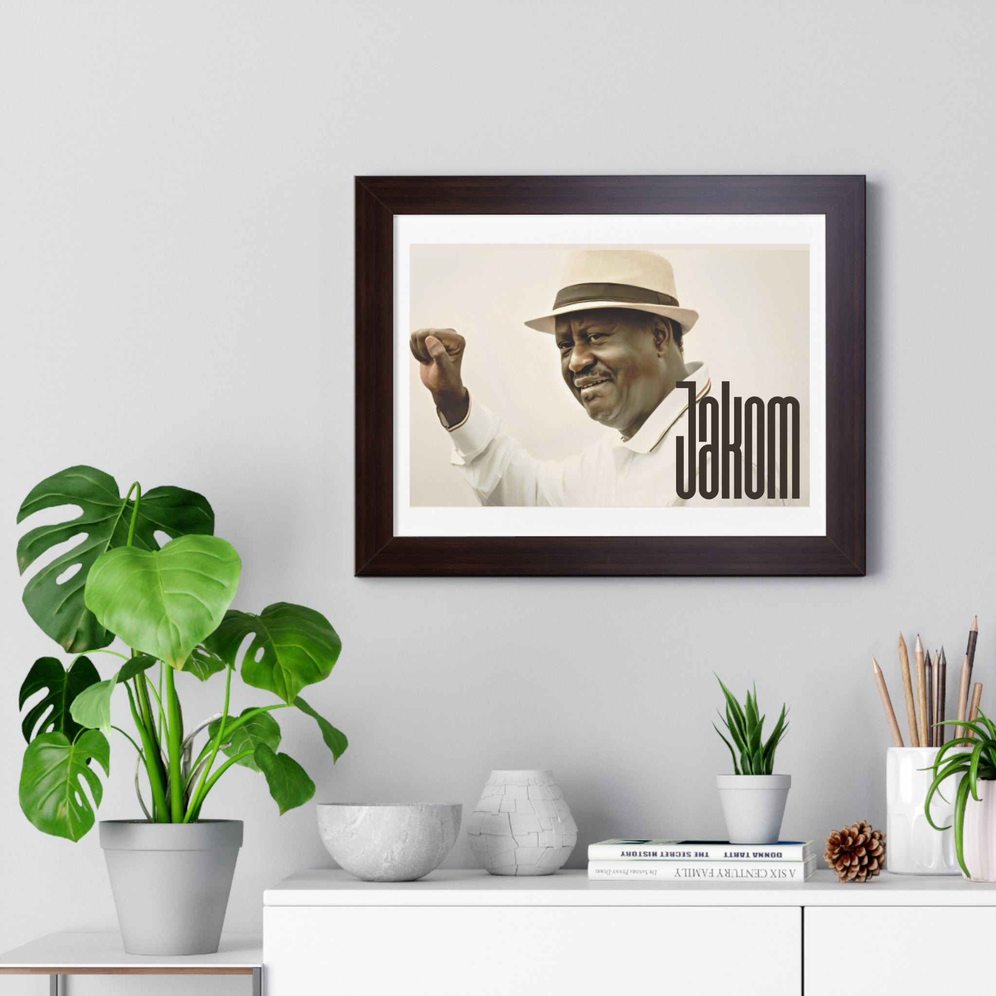 Raila Jakom 1 Framed Poster