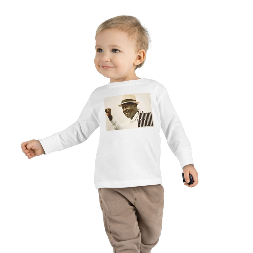 Raila Jakom 1 Toddler Long Sleeve Tee - 'Cahnom' Design
