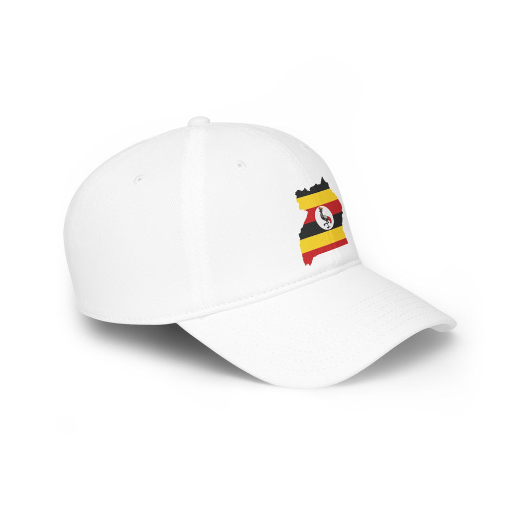 Uganda Flag Low Profile Baseball Cap