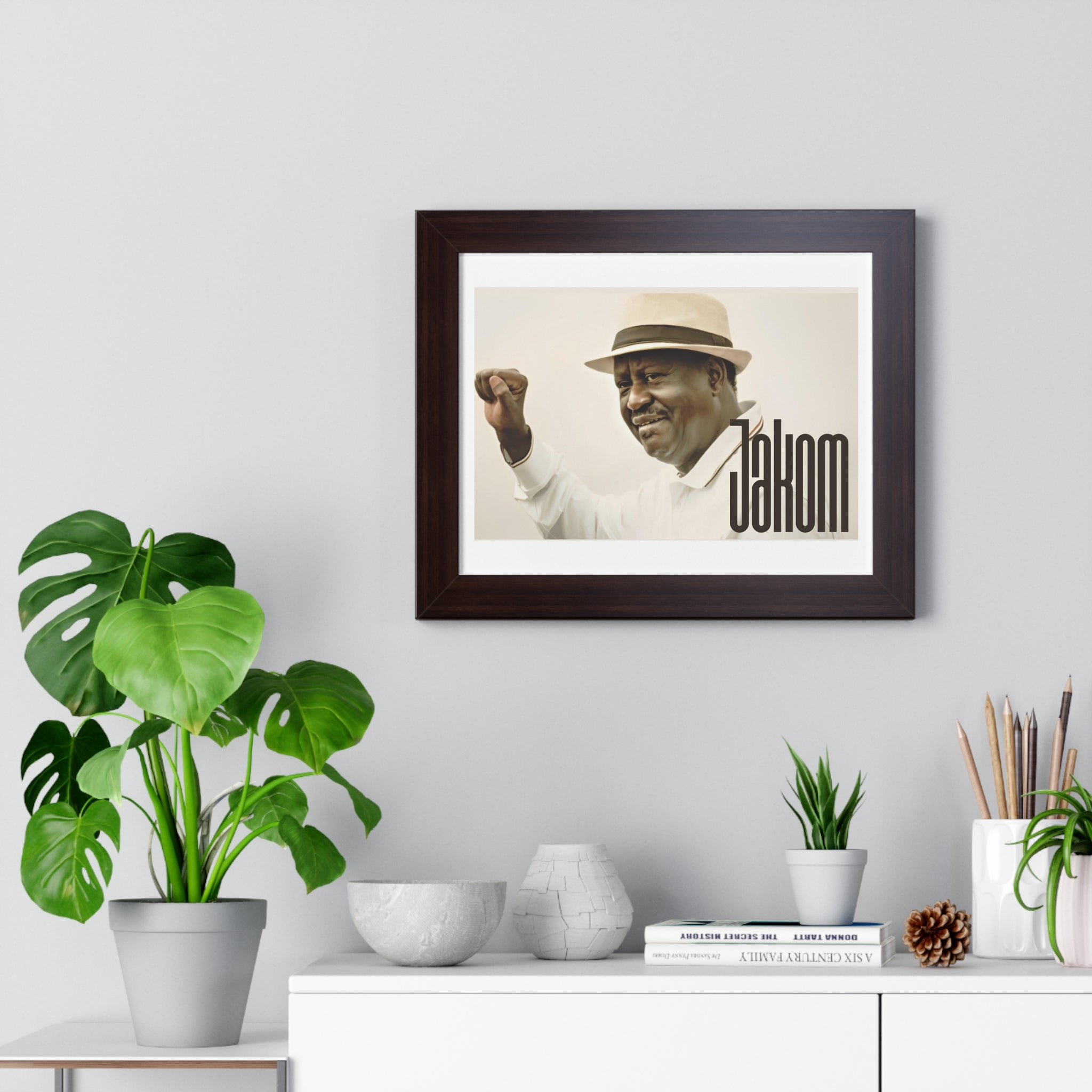 Raila Jakom 1 Framed Poster