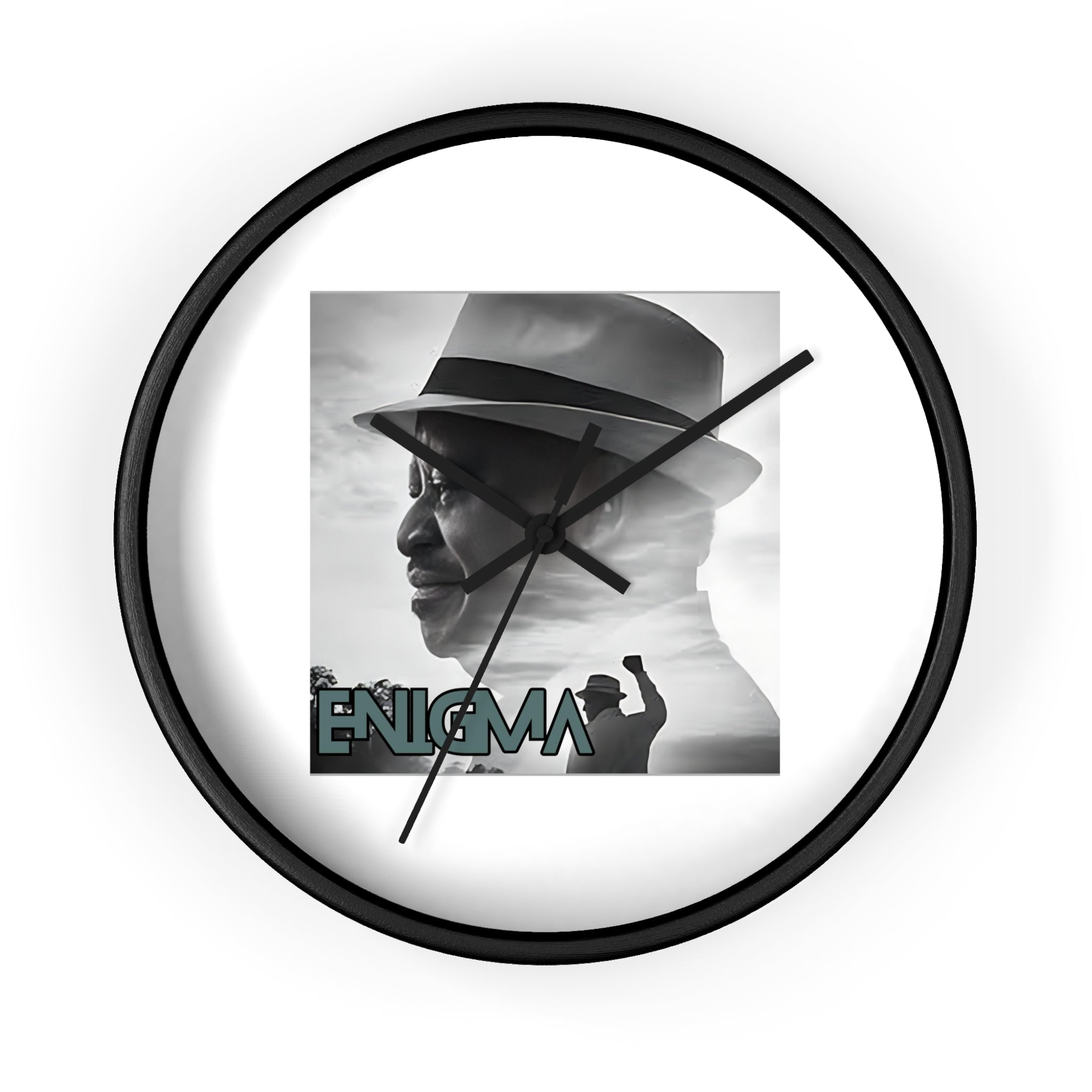 Raila Enigma 2 Round Wall Clock